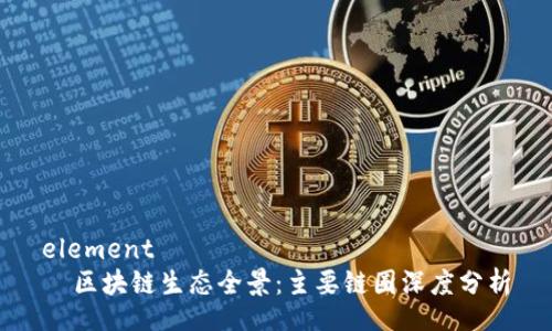 element
区块链生态全景:主要链圈深度分析