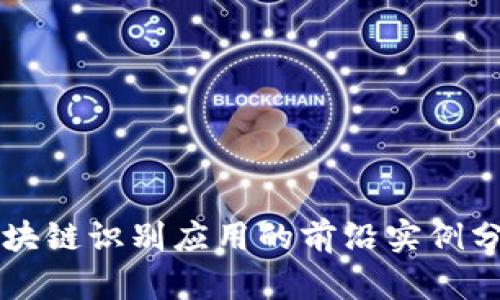 区块链识别应用的前沿实例分析