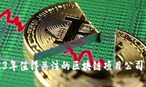2023年值得关注的区块链项目公司盘点