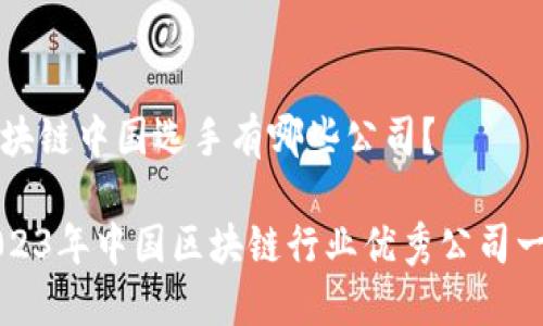 区块链中国选手有哪些公司？

2023年中国区块链行业优秀公司一览