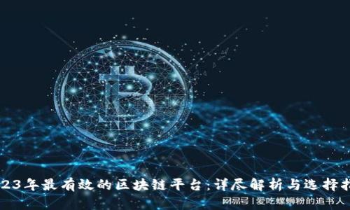 2023年最有效的区块链平台：详尽解析与选择指南