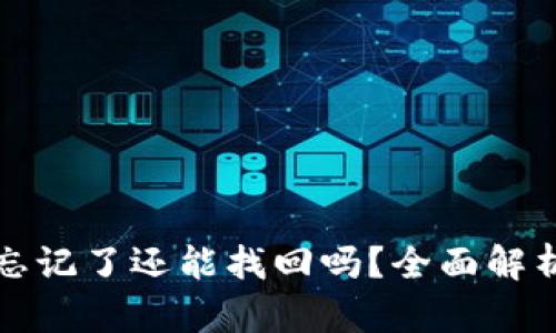 TP钱包密码忘记了还能找回吗？全面解析与解决方案