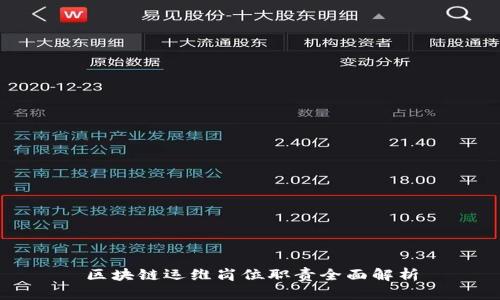 区块链运维岗位职责全面解析